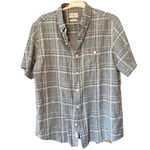 Weatherproof Vintage men’s washable linen summer shirt. Size L.